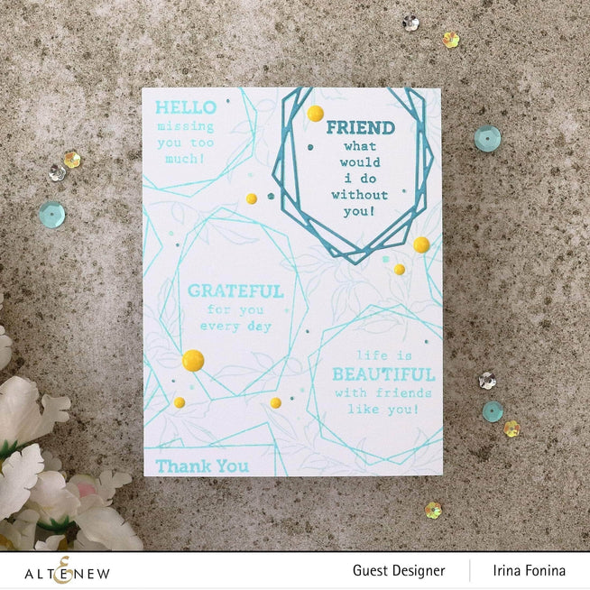 Part A-Glitz Art Craft Co.,LTD Dies Crystal Frames Die Set