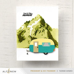 Cute Camper Layering Die Set