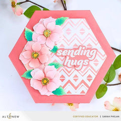 Cute Open Rose Layering Die Set