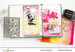 Part A-Glitz Art Craft Co.,LTD Dies Dainty Blooms Cover Die