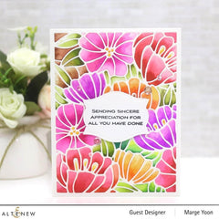 Part A-Glitz Art Craft Co.,LTD Dies Dainty Blooms Cover Die