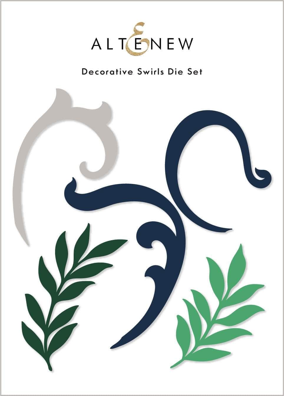 Part A-Glitz Art Craft Co.,LTD Dies Decorative Swirls Die Set
