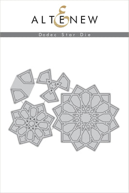 Part A-Glitz Art Craft Co.,LTD Dies Dodec Star Die Set
