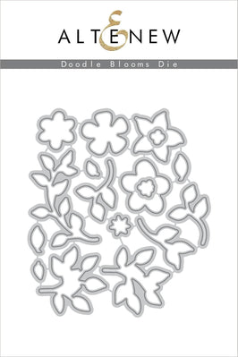 Part A-Glitz Art Craft Co.,LTD Dies Doodle Blooms Die Set