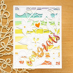 Part A-Glitz Art Craft Co.,LTD Dies Doodled Lace Cover Die