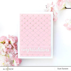 Part A-Glitz Art Craft Co.,LTD Dies Dotted Scales Debossing Cover Die
