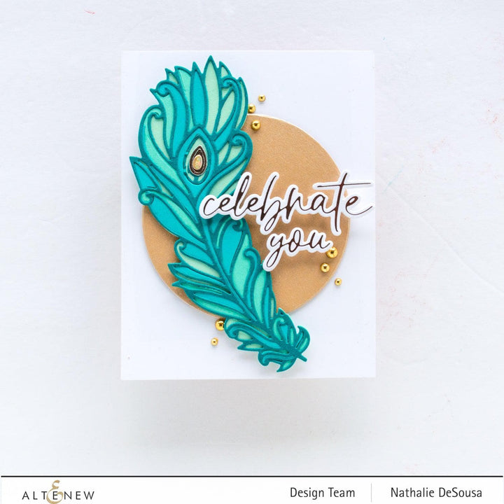 Part A-Glitz Art Craft Co.,LTD Dies Dreamy Feathers Die Set