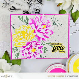 Dynamic Duo: Modern Dahlia Add-On Die Set