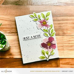 Dynamic Duo: Painted Blossoms Add-On Die Set