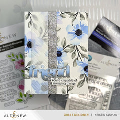 Dynamic Duo: Painted Blossoms Add-On Die Set