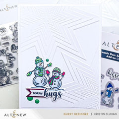 Part A-Glitz Art Craft Co.,LTD Dies Dynamic Duo: Snowy Delight Add-On Die Set