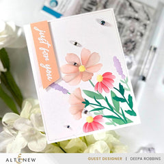 Part A-Glitz Art Craft Co.,LTD Dies Dynamic Duo: Wildflower Bouquet Add-On Die Set