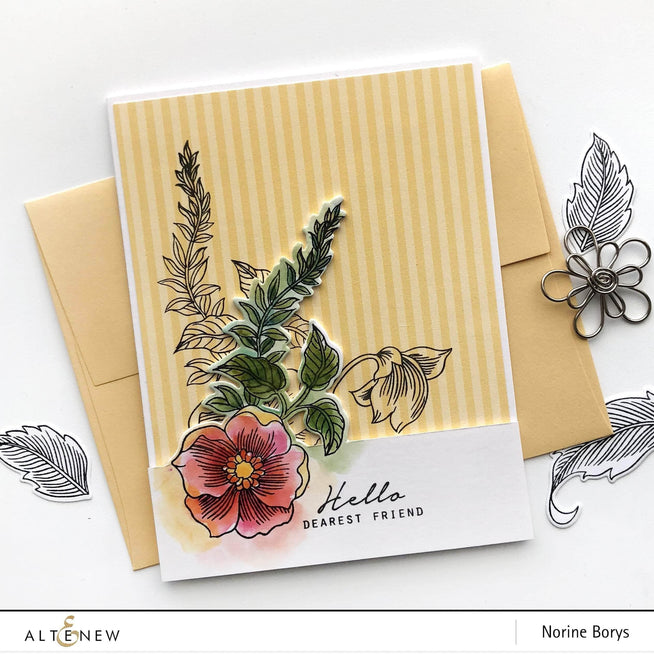 Part A-Glitz Art Craft Co.,LTD Dies Engraved Flowers Die Set