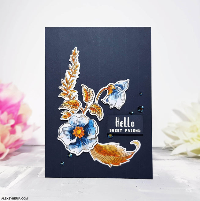 Part A-Glitz Art Craft Co.,LTD Dies Engraved Flowers Die Set