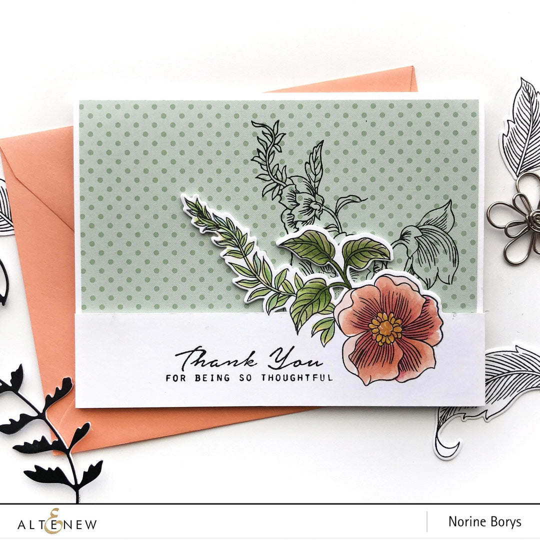 Part A-Glitz Art Craft Co.,LTD Dies Engraved Flowers Die Set