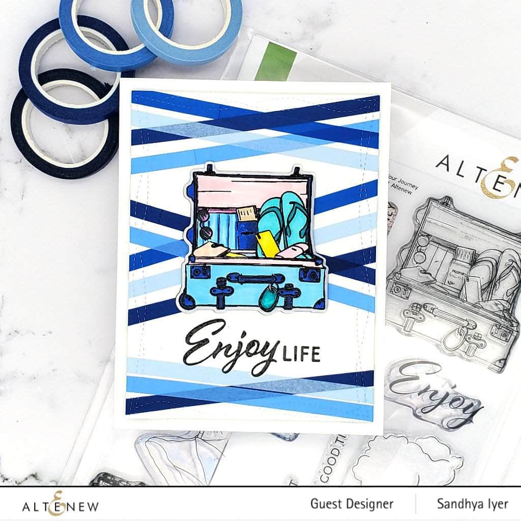 Part A-Glitz Art Craft Co.,LTD Dies Enjoy Your Journey Die Set