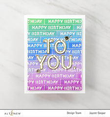 Part A-Glitz Art Craft Co.,LTD Dies Essential Sentiment Strips Die Set