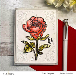 Part A-Glitz Art Craft Co.,LTD Dies Fairy Tale Rose Die Set