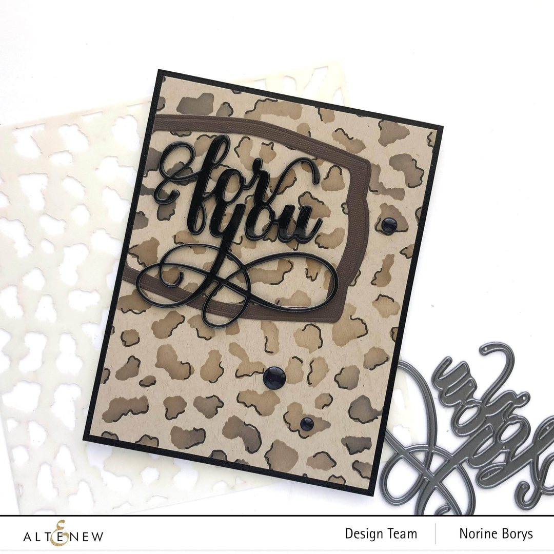 Part A-Glitz Art Craft Co.,LTD Dies Fancy For You Die