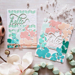 Part A-Glitz Art Craft Co.,LTD Dies Fancy Hello Die