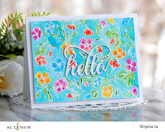 Part A-Glitz Art Craft Co.,LTD Dies Fancy Hello Die