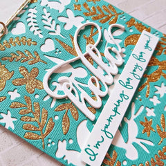 Part A-Glitz Art Craft Co.,LTD Dies Fancy Hello Die