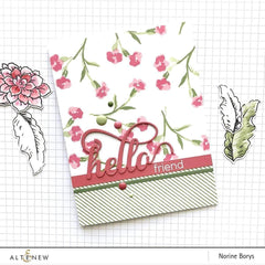 Part A-Glitz Art Craft Co.,LTD Dies Fancy Hello Die