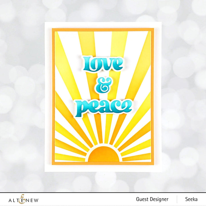 Part A-Glitz Art Craft Co.,LTD Dies Far Out Phrases Die Set