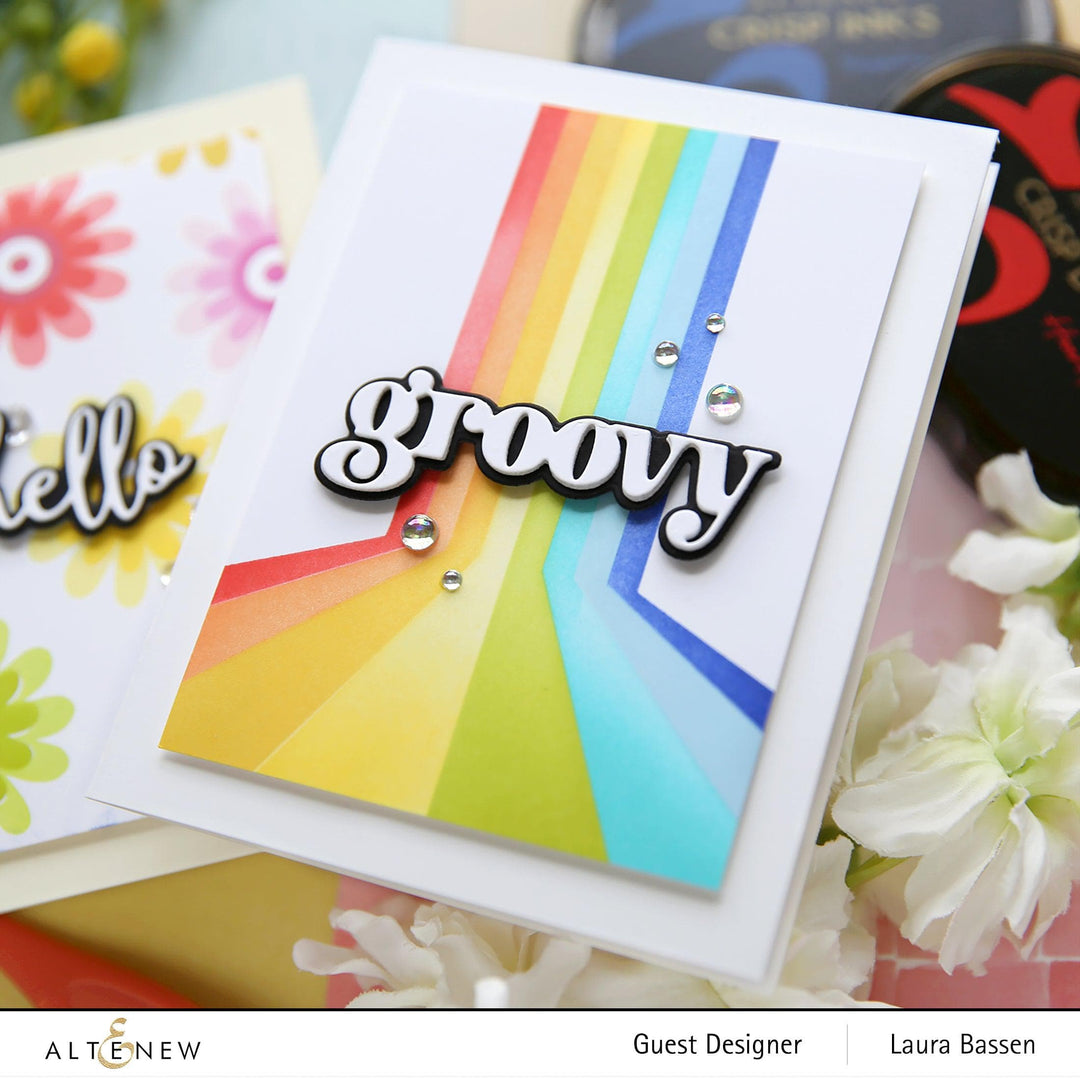 Part A-Glitz Art Craft Co.,LTD Dies Far Out Phrases Die Set