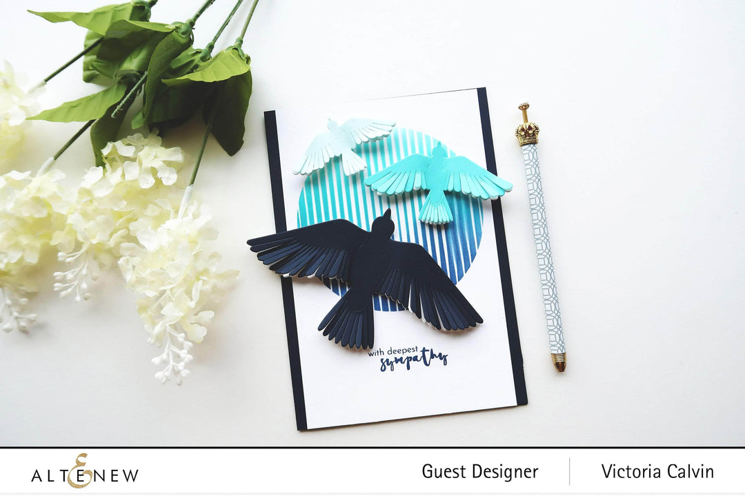 Part A-Glitz Art Craft Co.,LTD Dies Feathered Friends Die Set