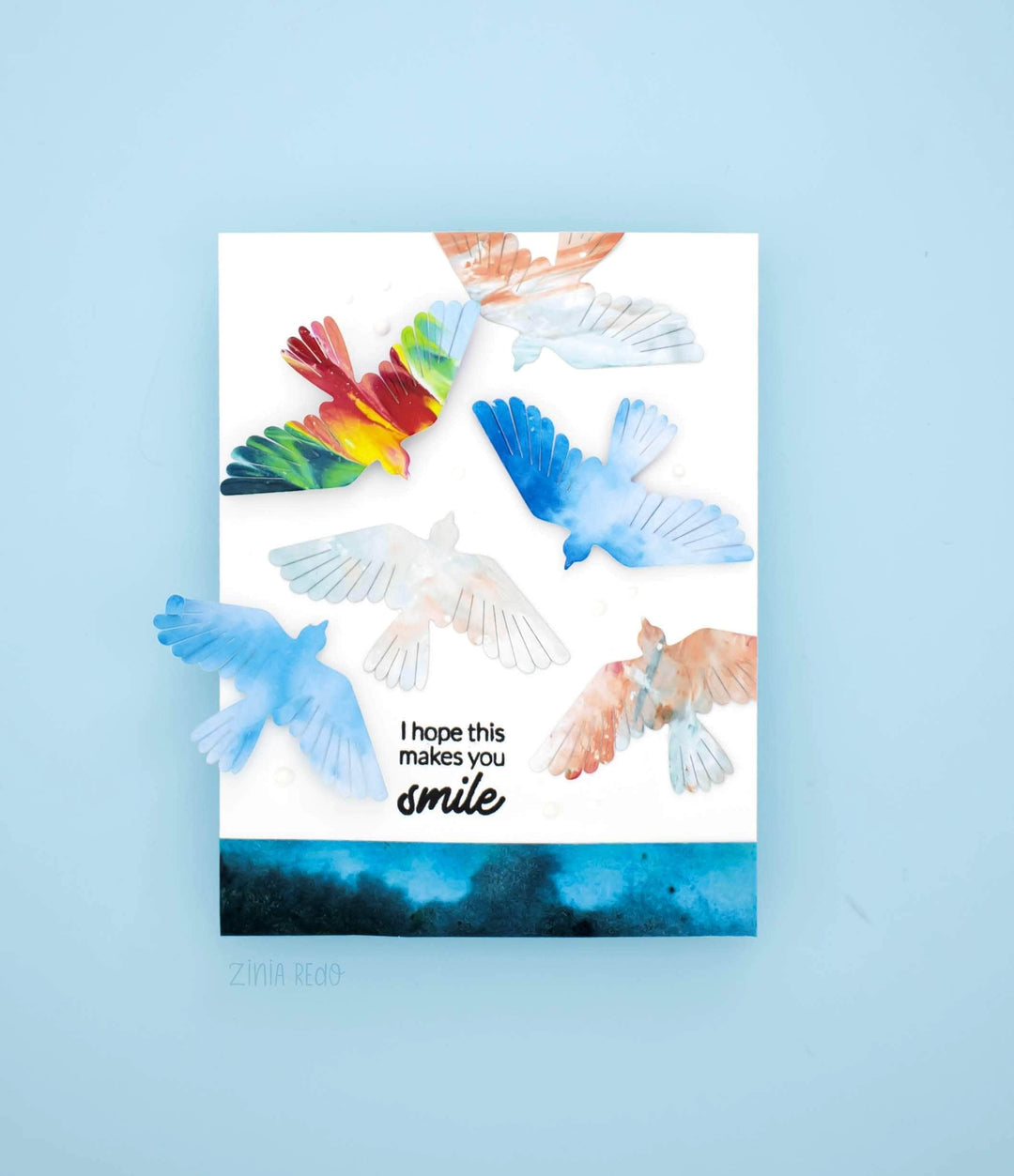 Part A-Glitz Art Craft Co.,LTD Dies Feathered Friends Die Set