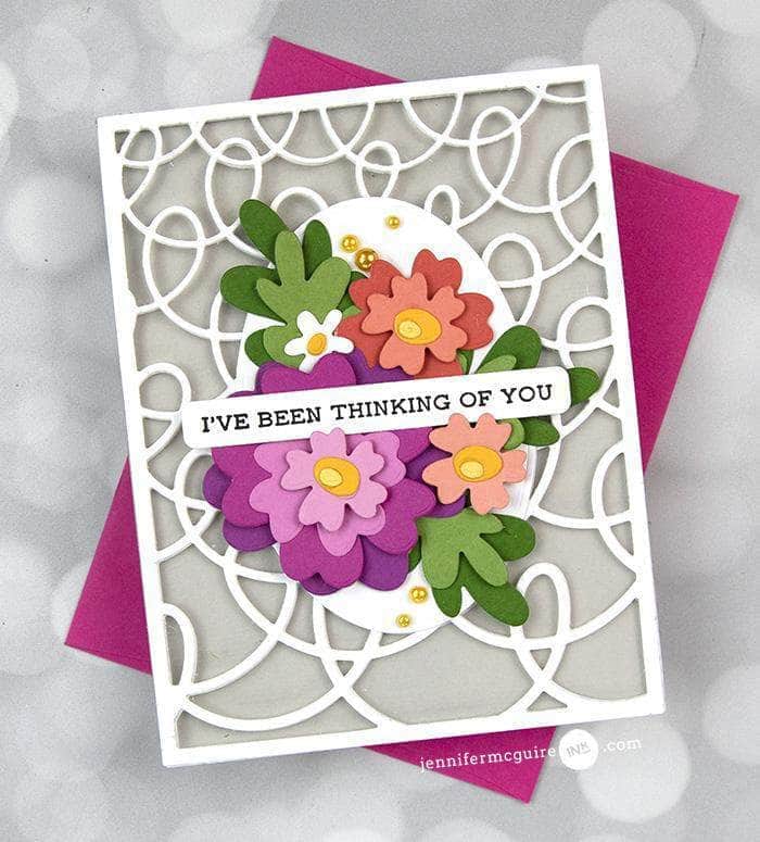 Part A-Glitz Art Craft Co.,LTD Dies Featured Sentiments Die Set