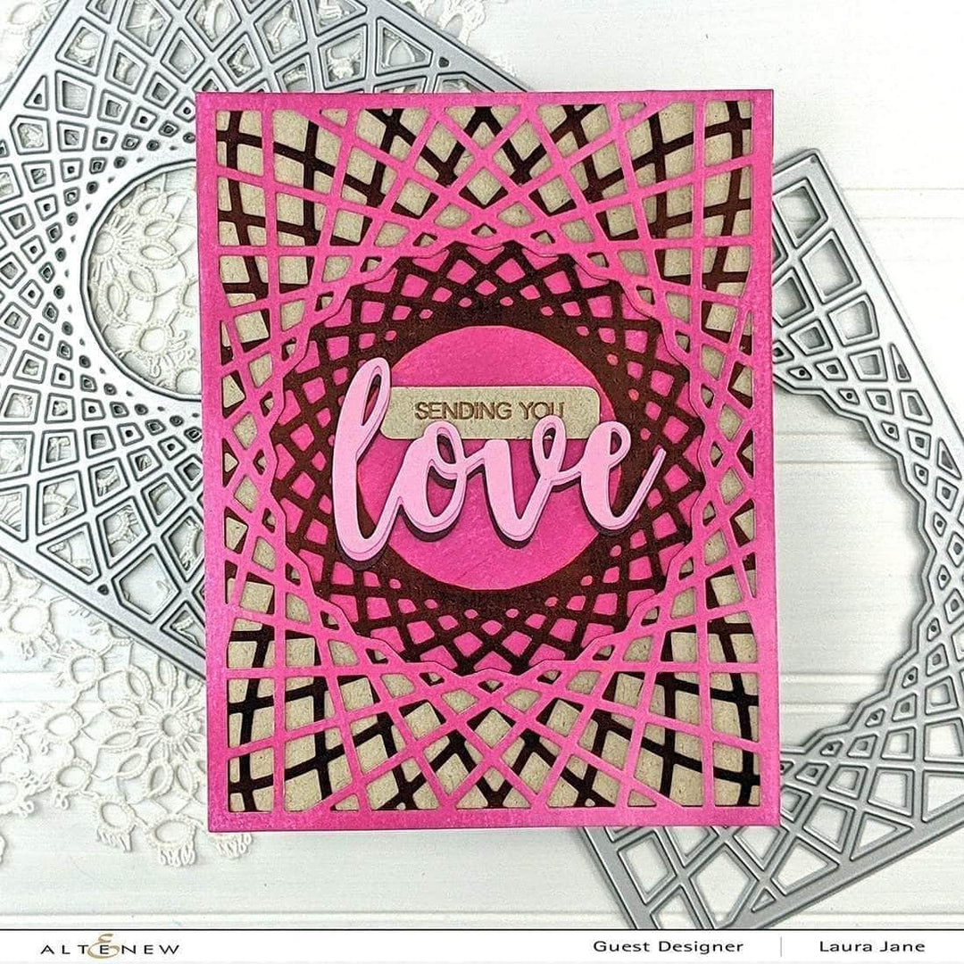 Part A-Glitz Art Craft Co.,LTD Dies Featured Sentiments Die Set