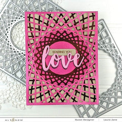 Part A-Glitz Art Craft Co.,LTD Dies Featured Sentiments Die Set