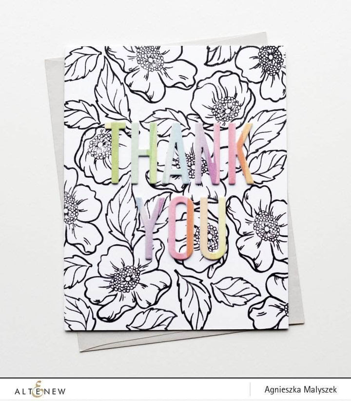 Part A-Glitz Art Craft Co.,LTD Dies Fine Alphabet Die Set