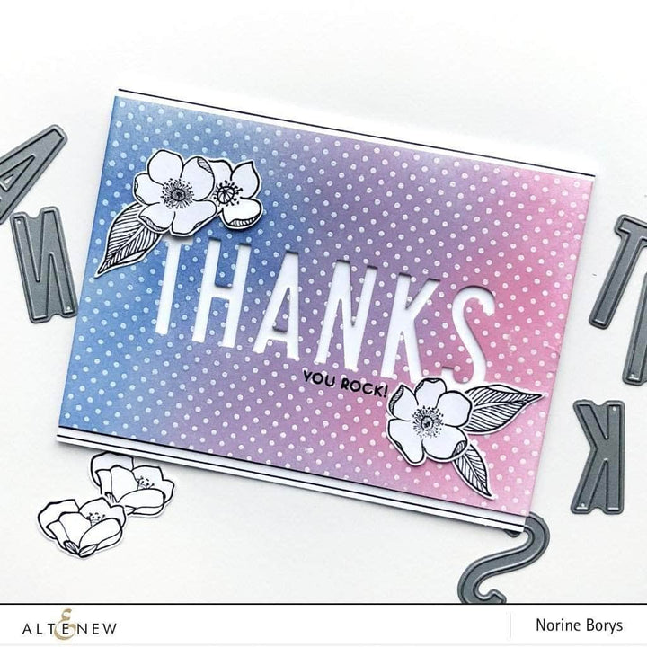 Part A-Glitz Art Craft Co.,LTD Dies Fine Alphabet Die Set