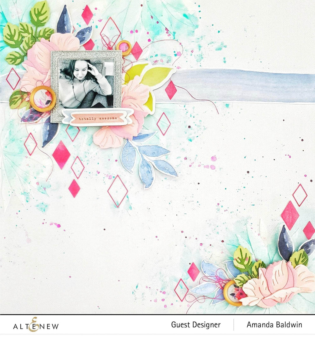 Part A-Glitz Art Craft Co.,LTD Dies Fine Frames Square Die Set