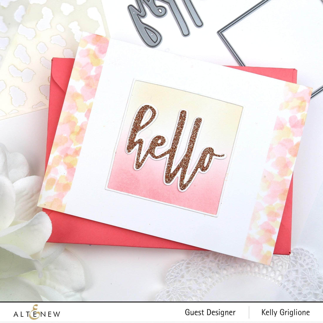 Part A-Glitz Art Craft Co.,LTD Dies Fine Frames Square Die Set