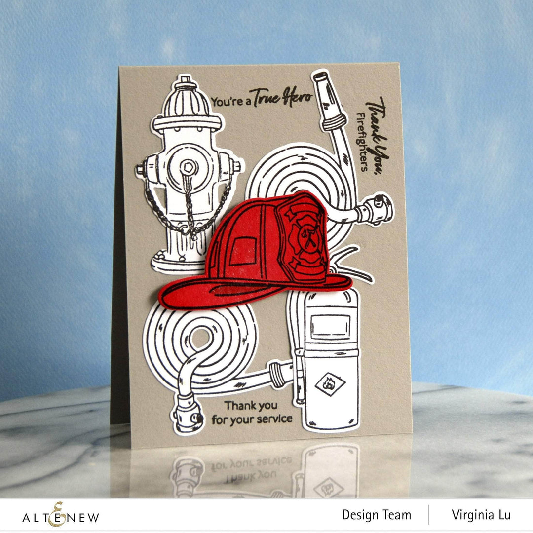 Part A-Glitz Art Craft Co.,LTD Dies Firefighter Heroes Die Set