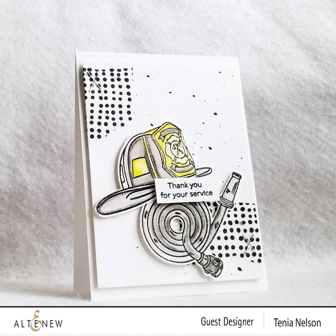 Part A-Glitz Art Craft Co.,LTD Dies Firefighter Heroes Die Set