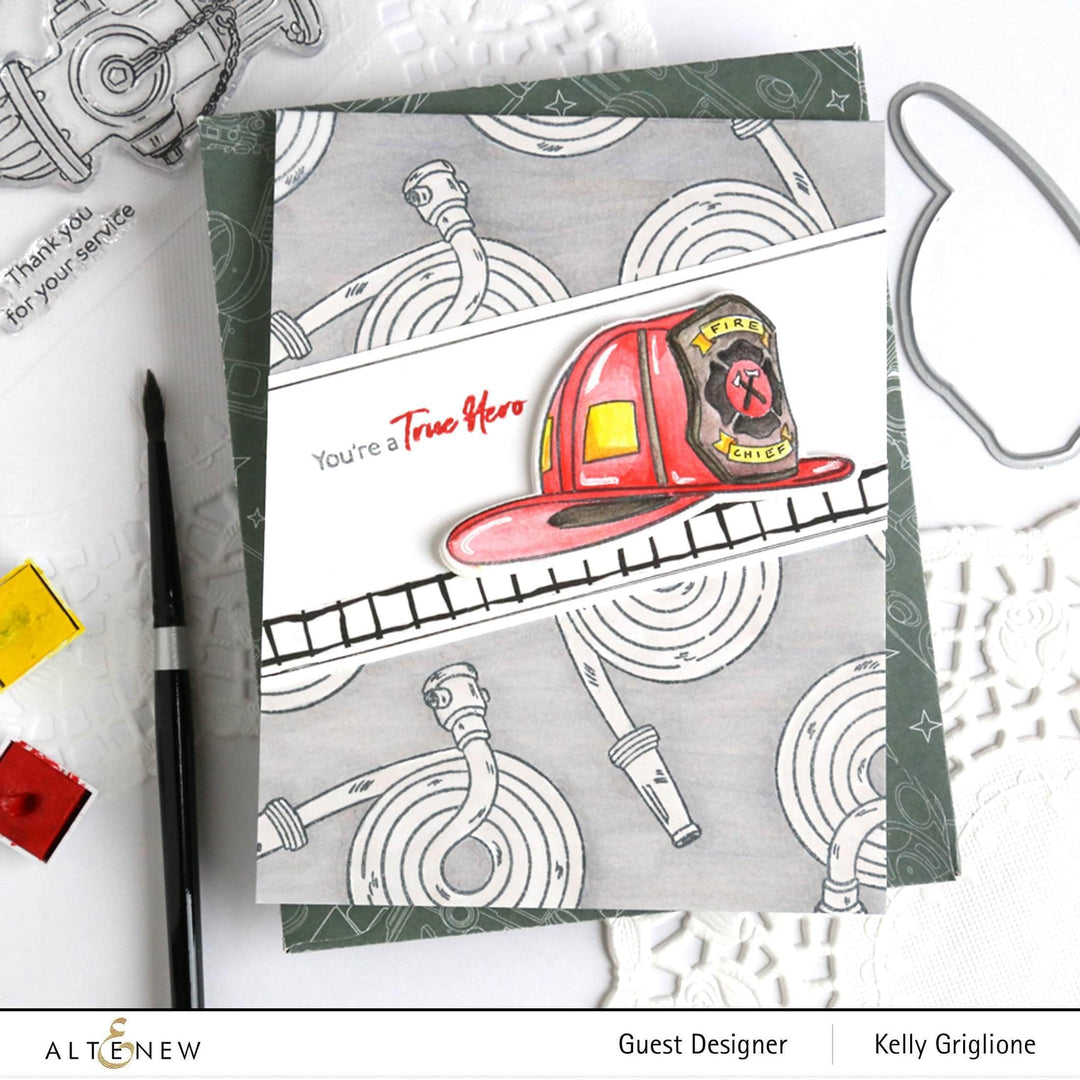 Part A-Glitz Art Craft Co.,LTD Dies Firefighter Heroes Die Set