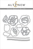 Part A-Glitz Art Craft Co.,LTD Dies Floral Doodles Die Set