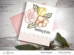 Part A-Glitz Art Craft Co.,LTD Dies Floral Doodles Die Set
