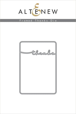 Part A-Glitz Art Craft Co.,LTD Dies Framed Thanks Die