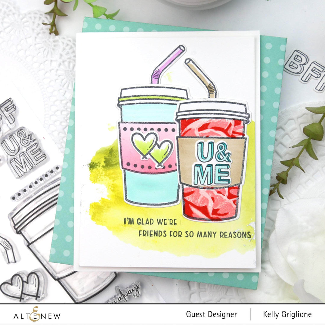 Part A-Glitz Art Craft Co.,LTD Dies Friends Forever Die Set
