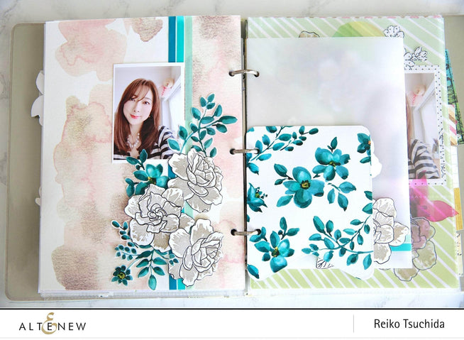 Part A-Glitz Art Craft Co.,LTD Dies Gardenia Duo Die Set