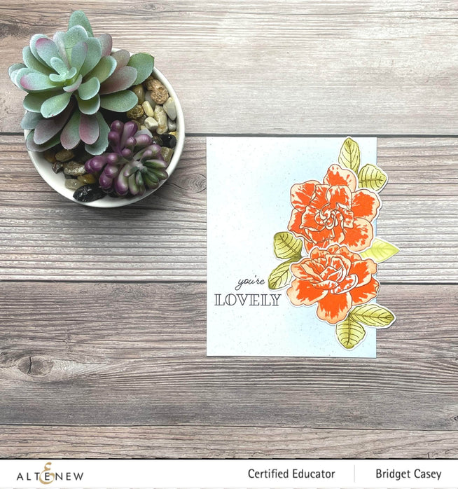 Part A-Glitz Art Craft Co.,LTD Dies Gardenia Duo Die Set