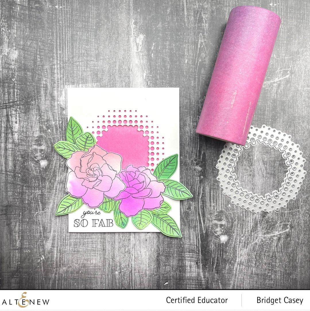 Part A-Glitz Art Craft Co.,LTD Dies Gardenia Duo Die Set