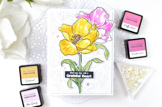 Part A-Glitz Art Craft Co.,LTD Dies Grateful Heart Die Set