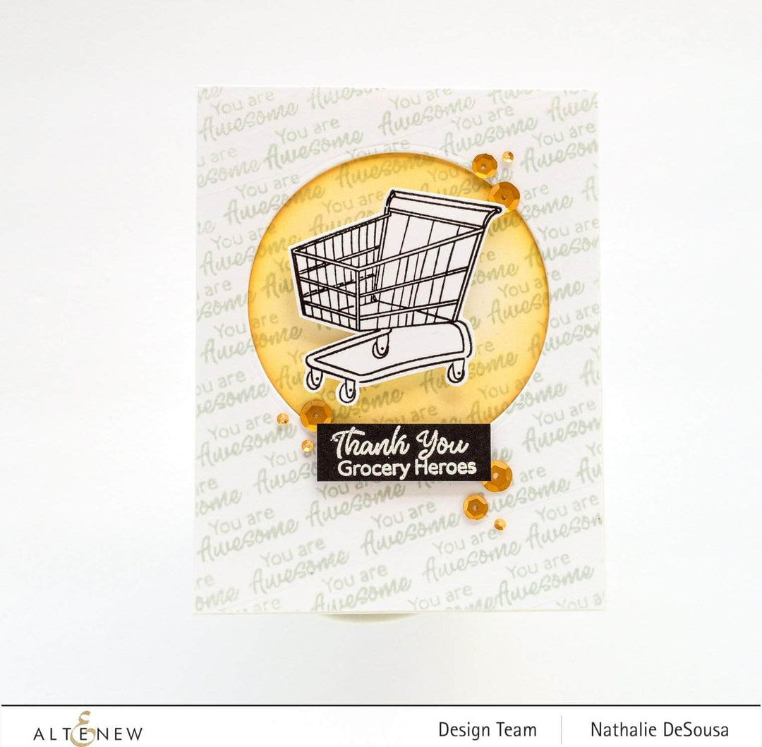 Part A-Glitz Art Craft Co.,LTD Dies Grocery Heroes Die Set